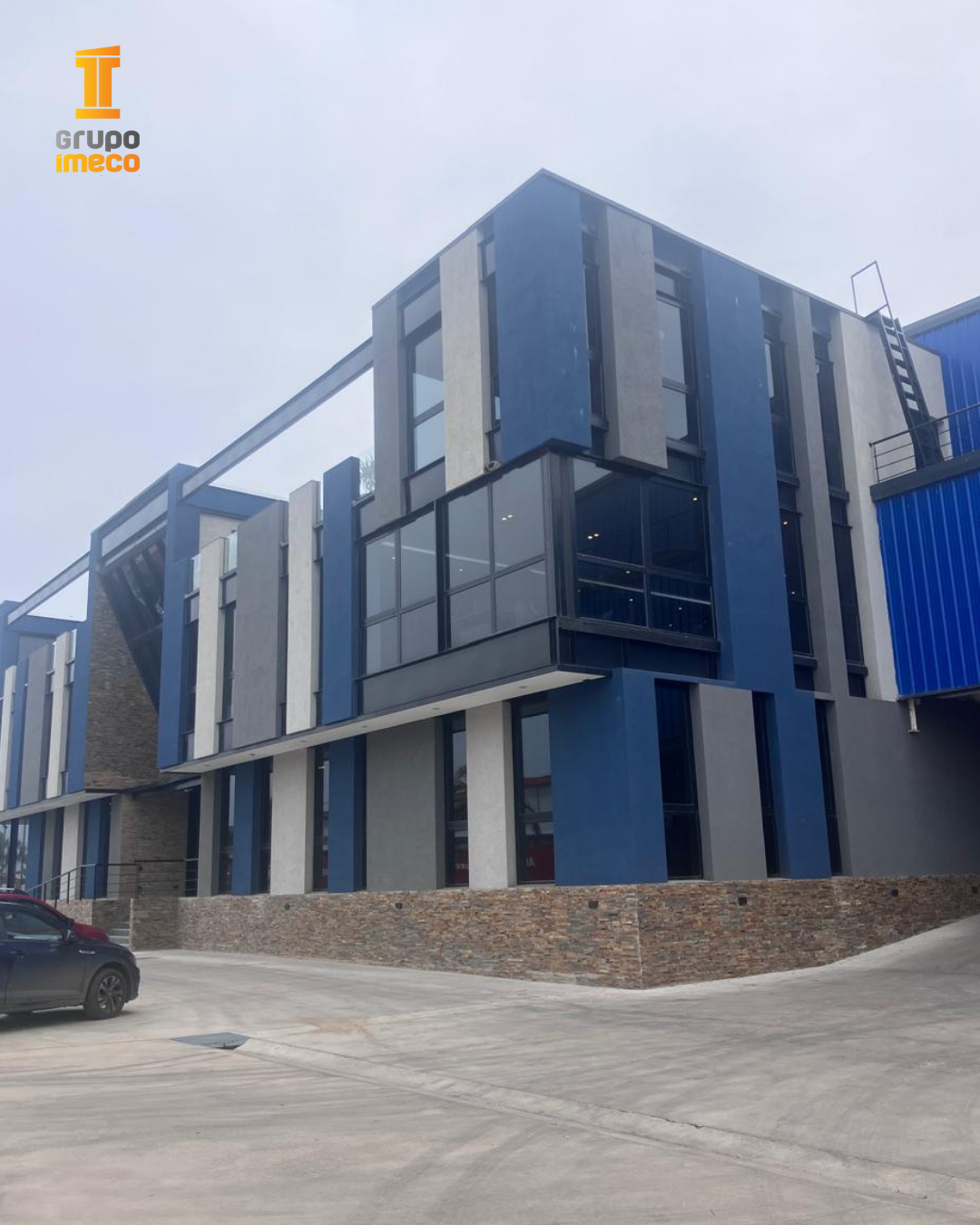 Grupo Imeco Construcciones. Estructuras Panek. Buenos Aires. Ejecución de obras. Naves industriales